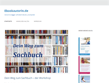Tablet Screenshot of ebookautorin.de